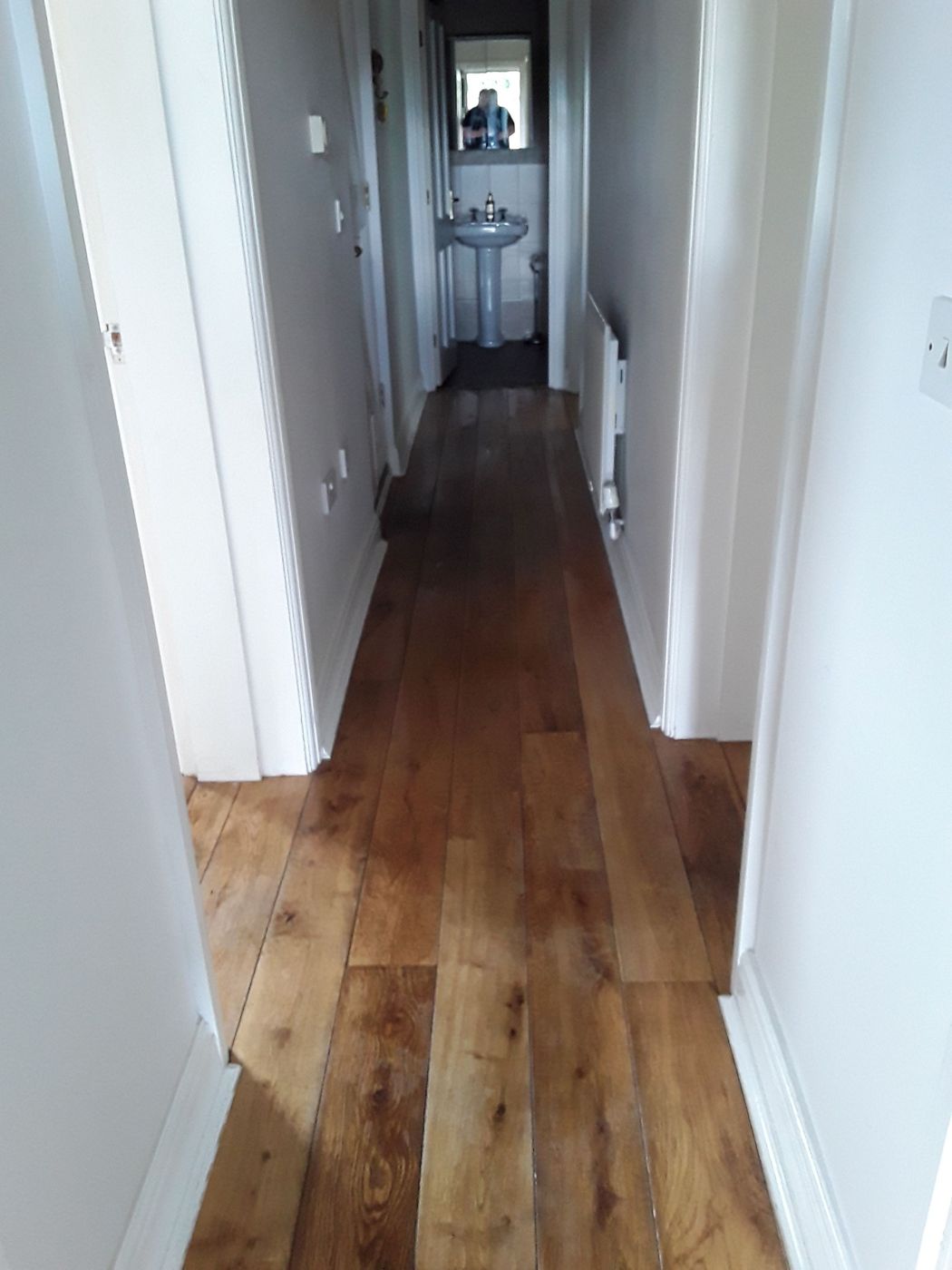 Genuine GrimeBreakers post-clean hallway